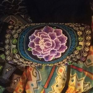 Asian zippered bag